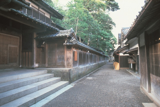  河野北前船主通りエリア